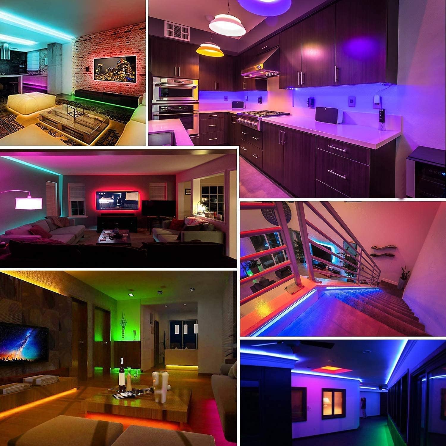 Under Cabinet LED Strip Lights 
                  RGB LED Strip Lights for Home Decor 
                  LED Strip Lights with Remote Control
                  