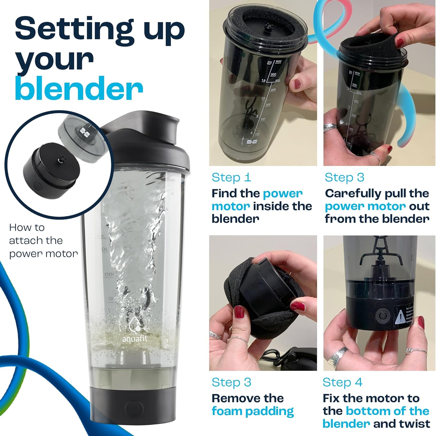 Electric Protein Bottle 