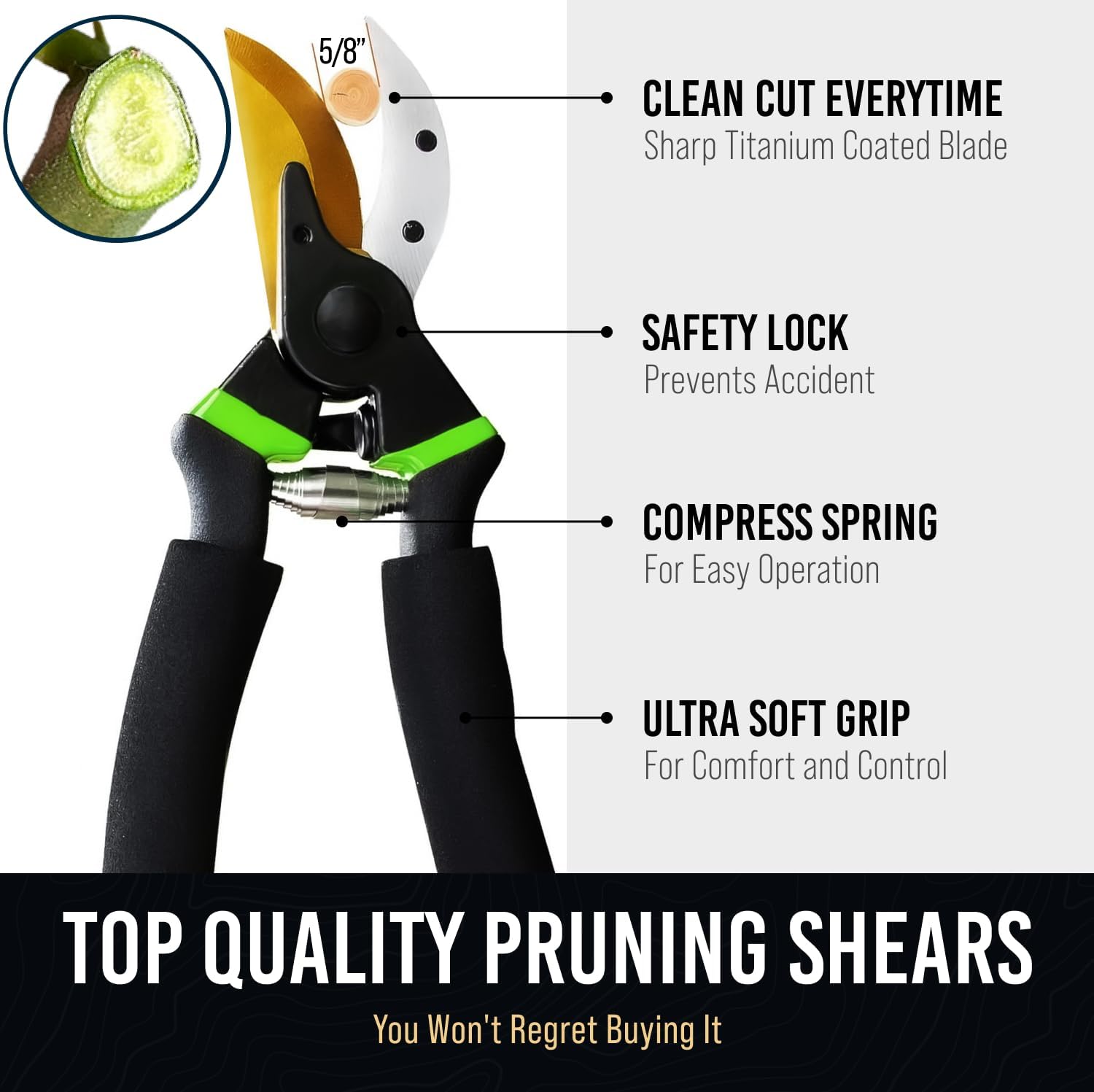 Garden Pruning Shears
           Pruner Tools
           Hedge Clippers
           Tree Pruning Scissors